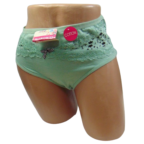 Трусы женские Kokowei 3643 3XL Зеленый (2189435482)