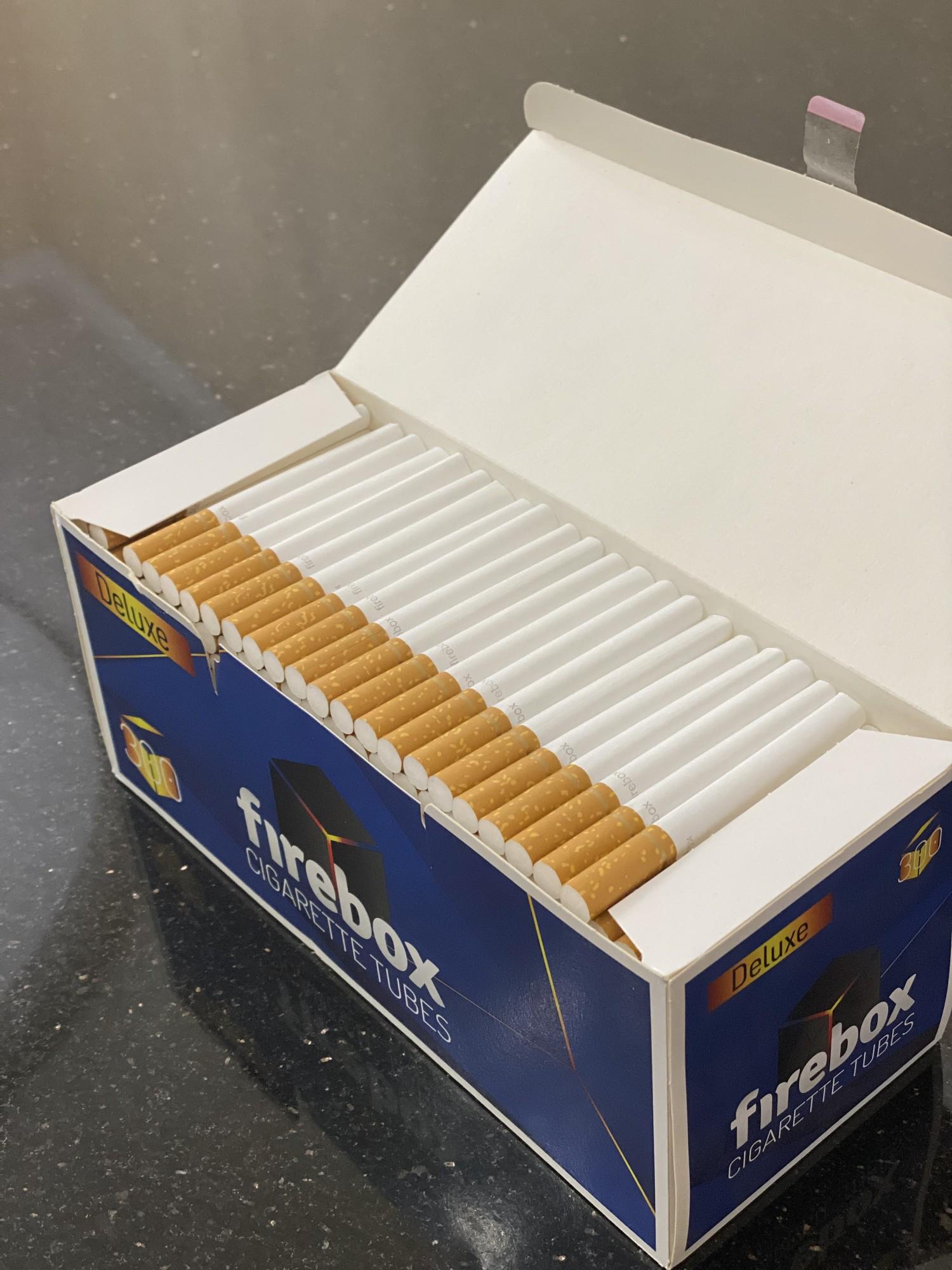 Сигаретные гильзы для табака Firebox Deluxe 300 шт. - фото 4 Сигаретные гильзы для табака Firebox Deluxe 300 шт. - фото 4