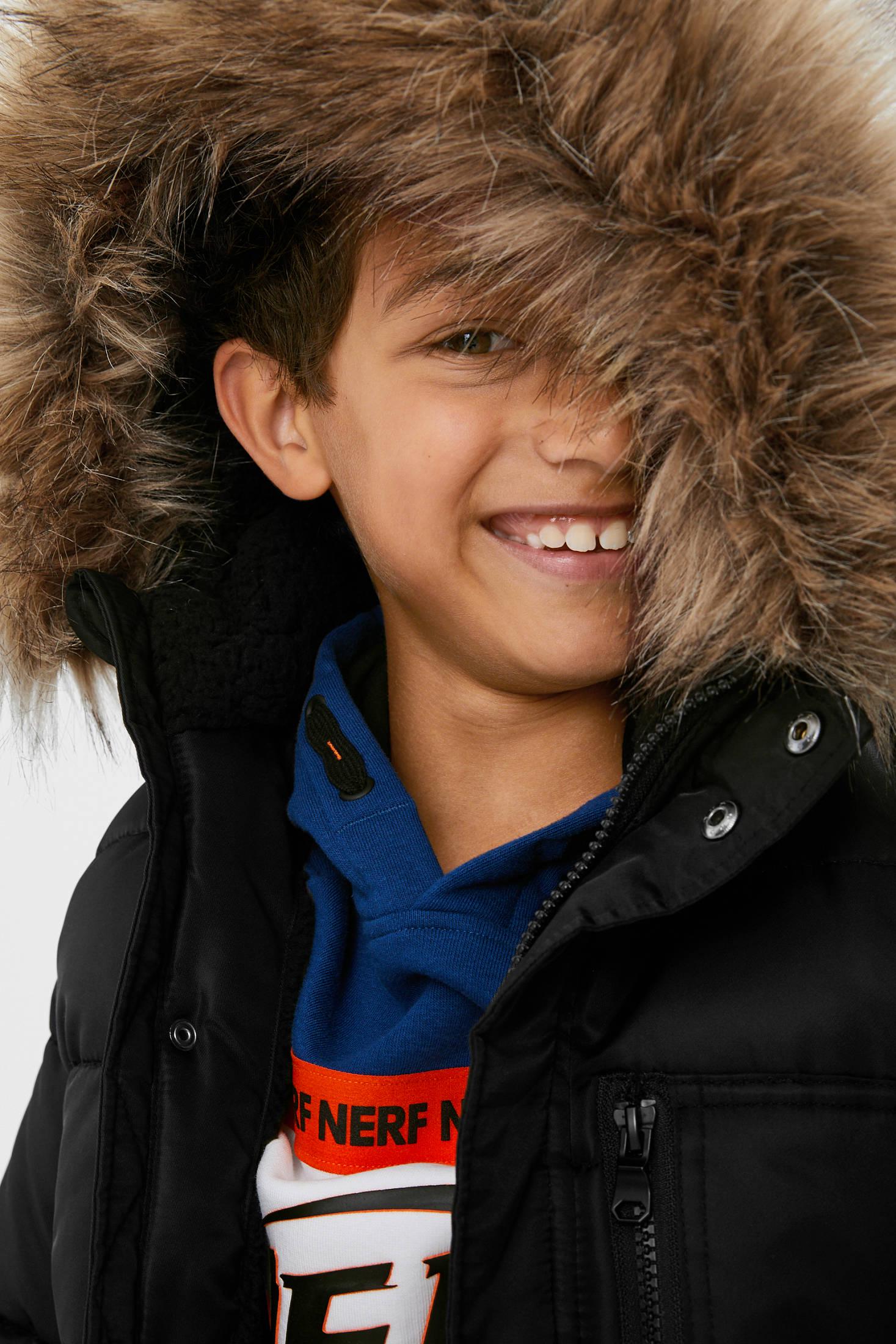 Куртка зимова для хлопчика C&A 152 см Black (2132590) - фото 5