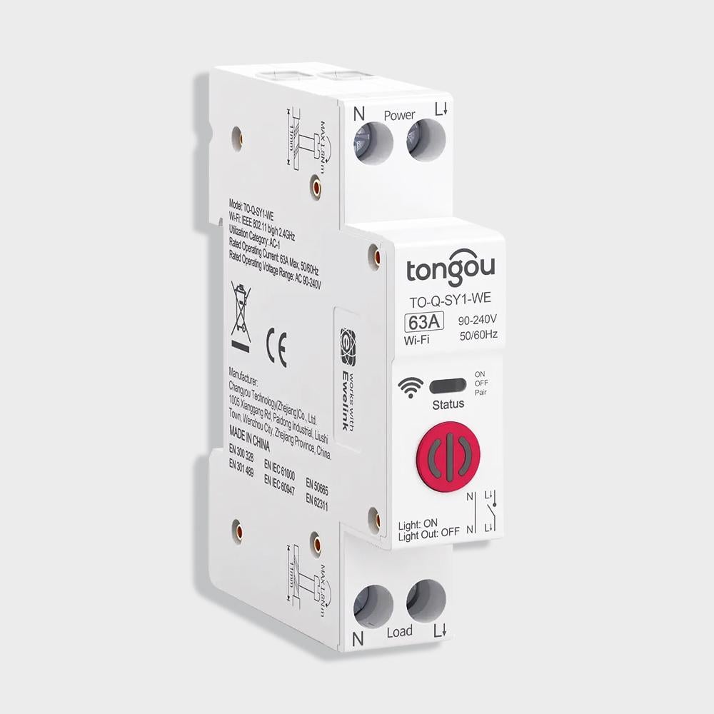 Реле WiFi Tongou TO-Q-SY1-WE Ewelink Реле WiFi Tongou TO-Q-SY1-WE Ewelink