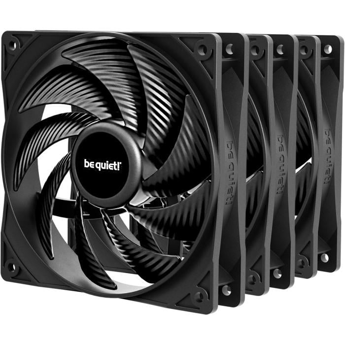 Вентилятор для корпуса be quiet! Pure Wings 3 PWM 120 мм 3 Pack Black (BL141)
