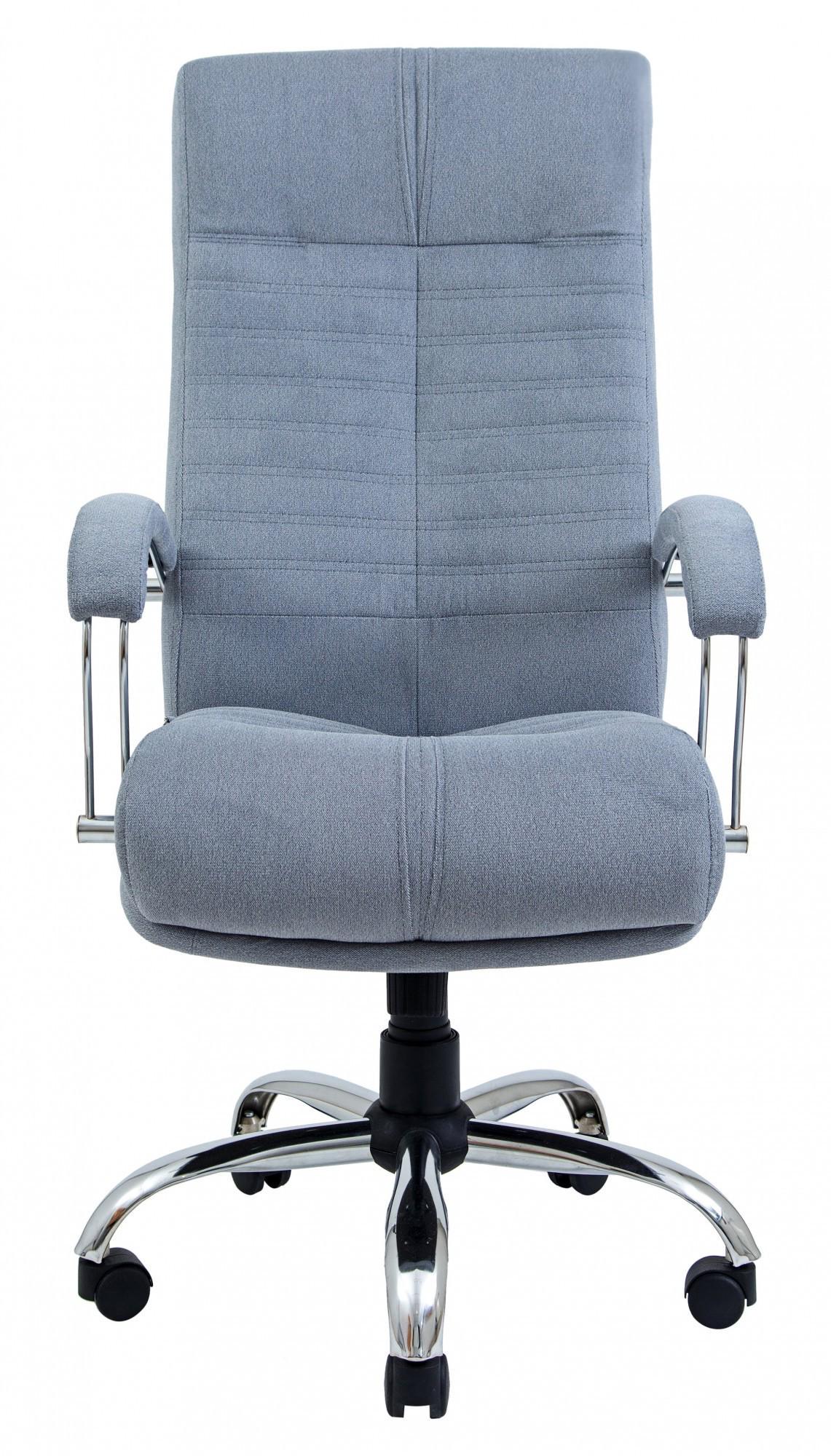 Кресло офисное компьютерное Orion Missoni Хром М2 AnyFix Голубой - фото 2