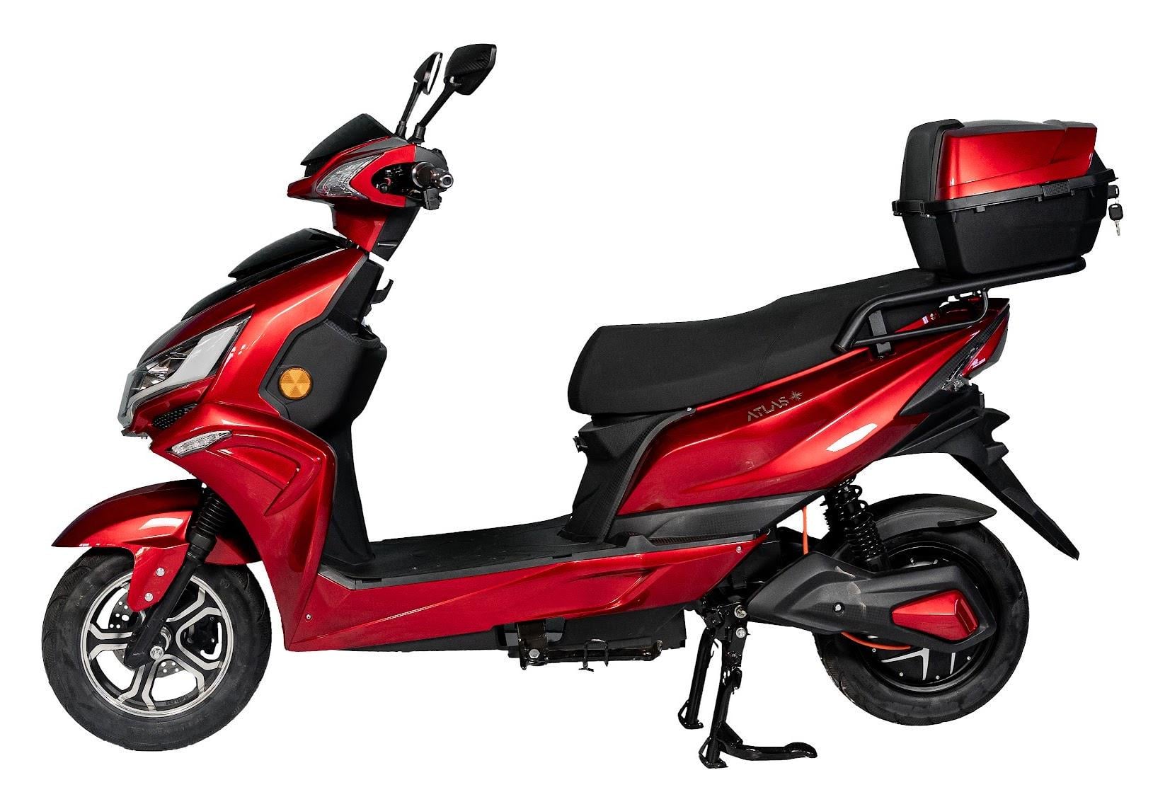 Электроскутер ATLAS Eagle Lithium 1500 W Red (3016)