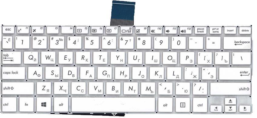 Клавиатура для ноутбука Asus R203/R203MA матовая (0KNB0-1130RU00)