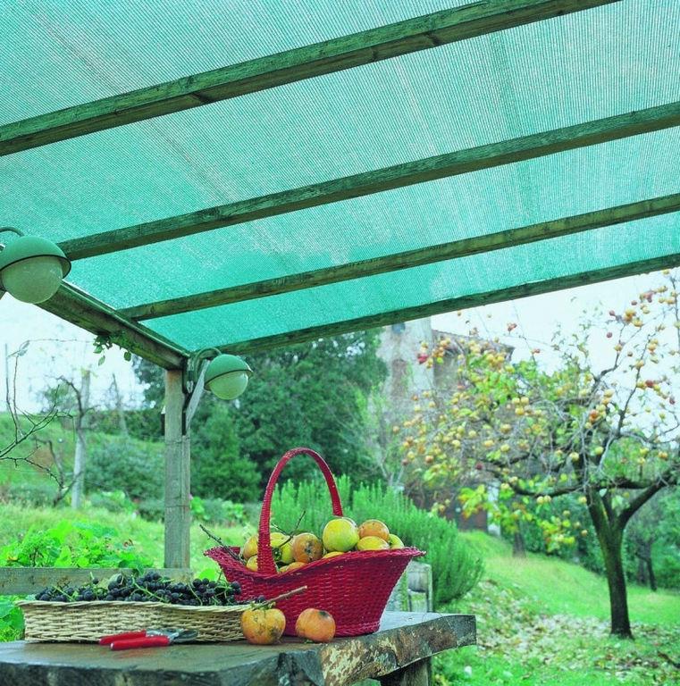 Сетка затеняющая Growtex 60% для защиты растений 2х50 м Зеленый - фото 3