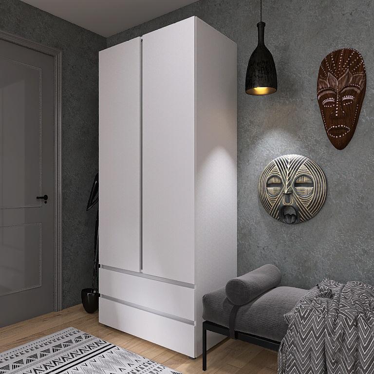 Шкаф распашной Еверест Лайт ШЛ-2 Альба