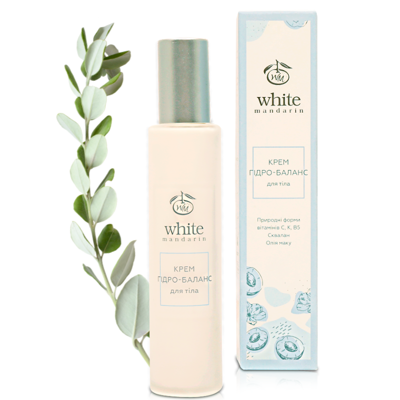 Крем Гидро баланс для тела увлажняющий натуральный White Mandarin 120 мл (99100743101)