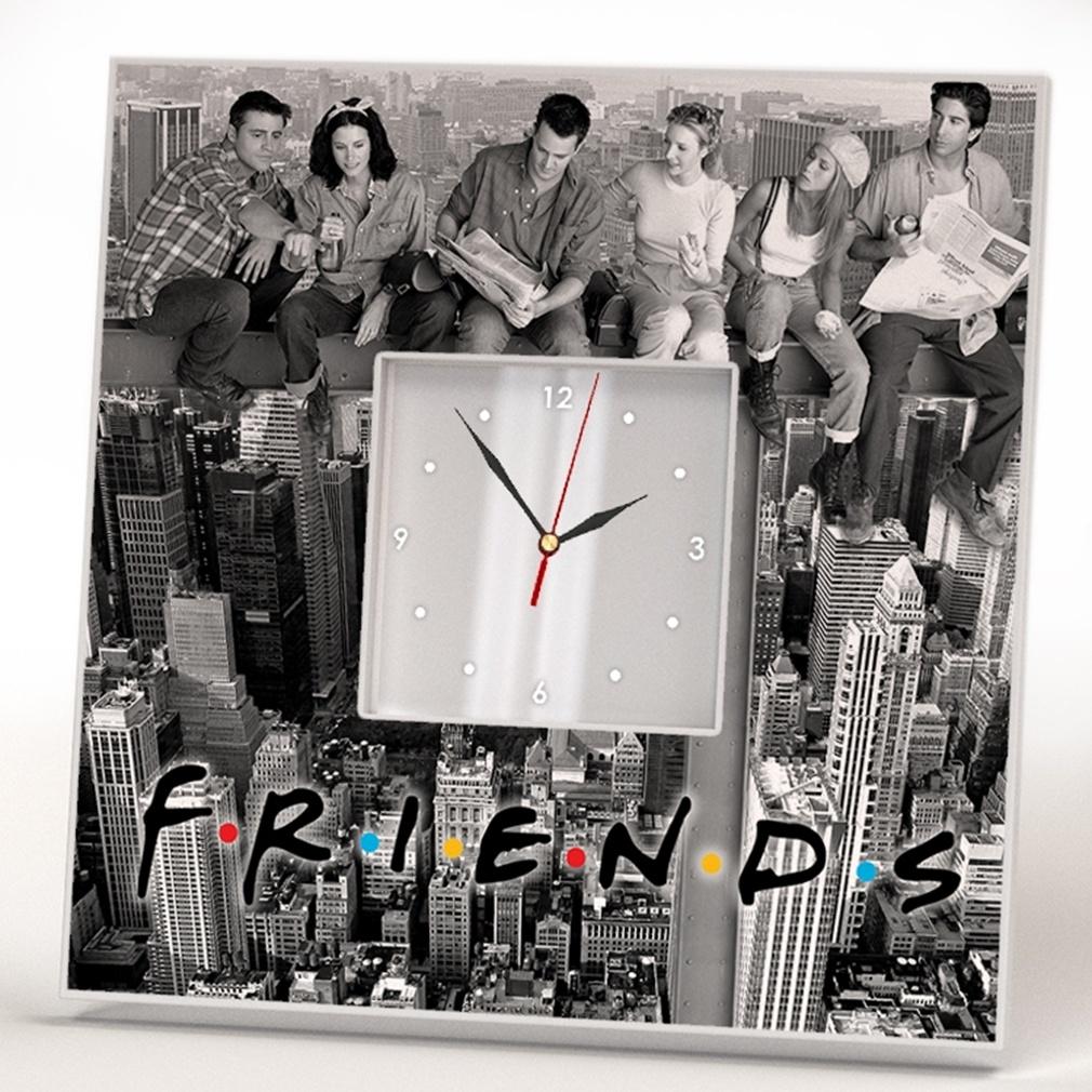 Часы дизайнерские Friends 260x260 мм (C00865)