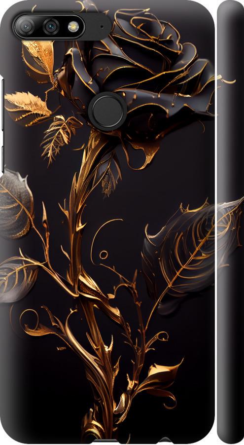 Чехол на Huawei Honor 7C Pro Роза 3 (5552m-2070-42517) Чехол на Huawei Honor 7C Pro Роза 3 (5552m-2070-42517)
