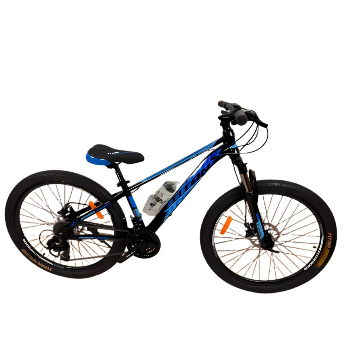 Велосипед Titan Arena 26" 13" Чорний/Синій (380)