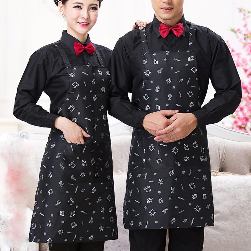 Фартук кухонный с принтом посуды 11263 78х60 см (4570844) - фото 2 Фартук кухонный с принтом посуды 11263 78х60 см (4570844) - фото 2