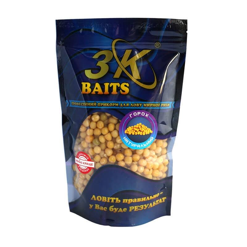 Прикорм 3KBaits Горох Натуральний 400 г (3KB1017)