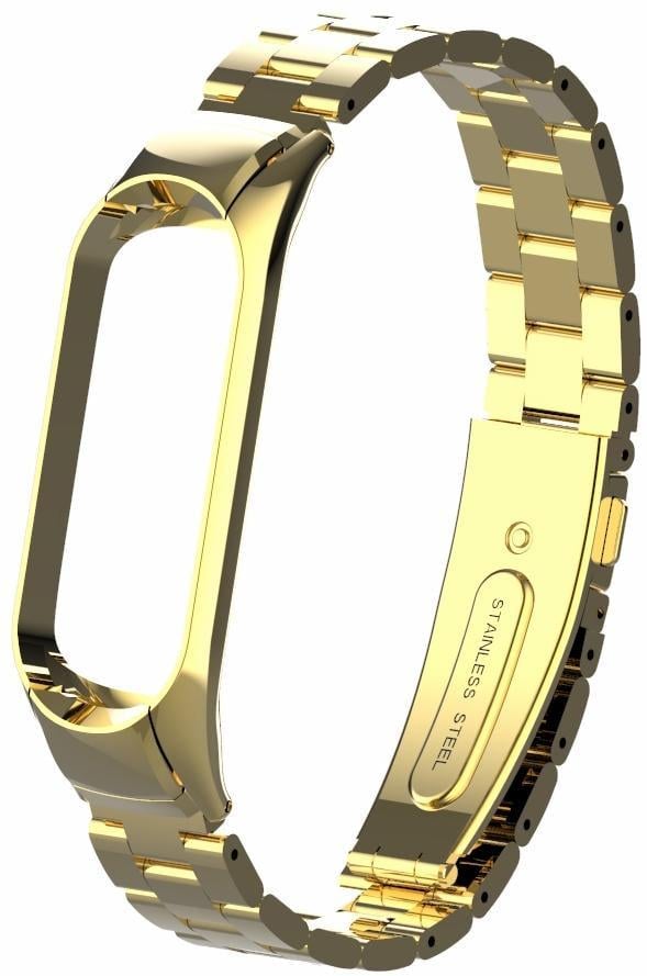 Ремешок металлический Shark для Mi Band 4/3 Gold (11173-2A) Ремешок металлический Shark для Mi Band 4/3 Gold (11173-2A)