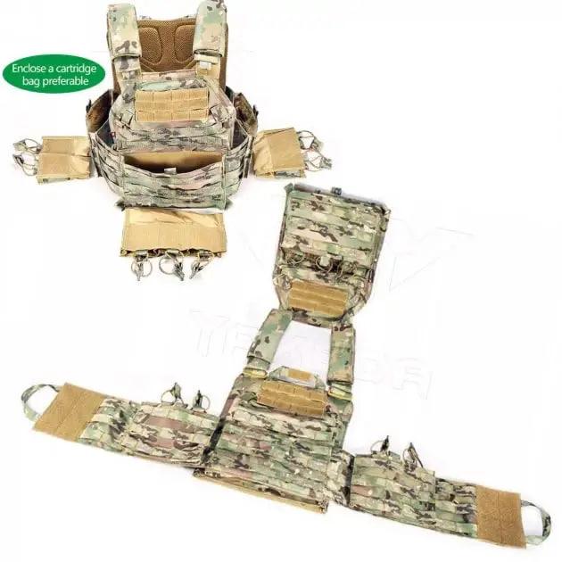 Плитоноска с быстрым сбросом Yakeda Outdoor Travel Products Multicam (000-7-1) - фото 8