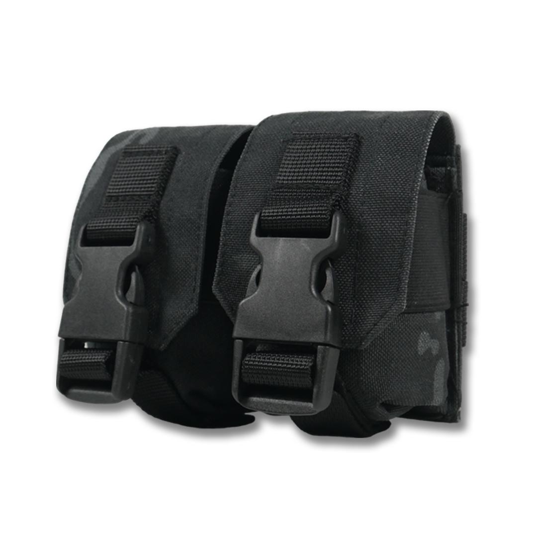 Подсумок Kiborg под 2 гранаты Dark Multicam (4071)