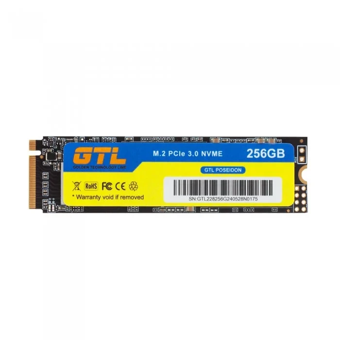 Накопитель твердотельный SSD 256 Gb/GTL Poseidon/PCI-E 3x4/M,2/Bulk (GTLPOS256GBNV)