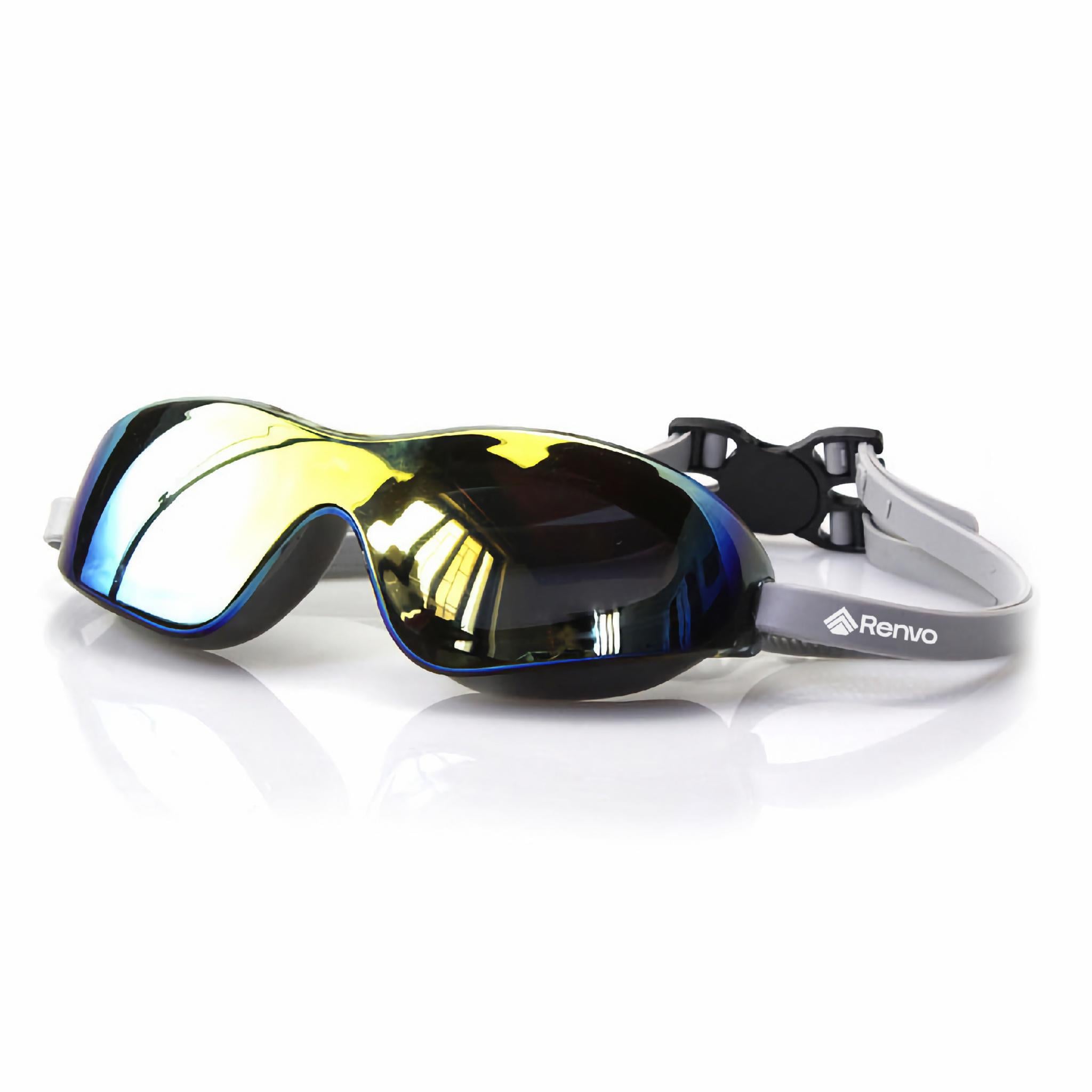 Очки для плавания Renvo Parma Anti-fog OSFM Черный/Серый (2SG500-02)