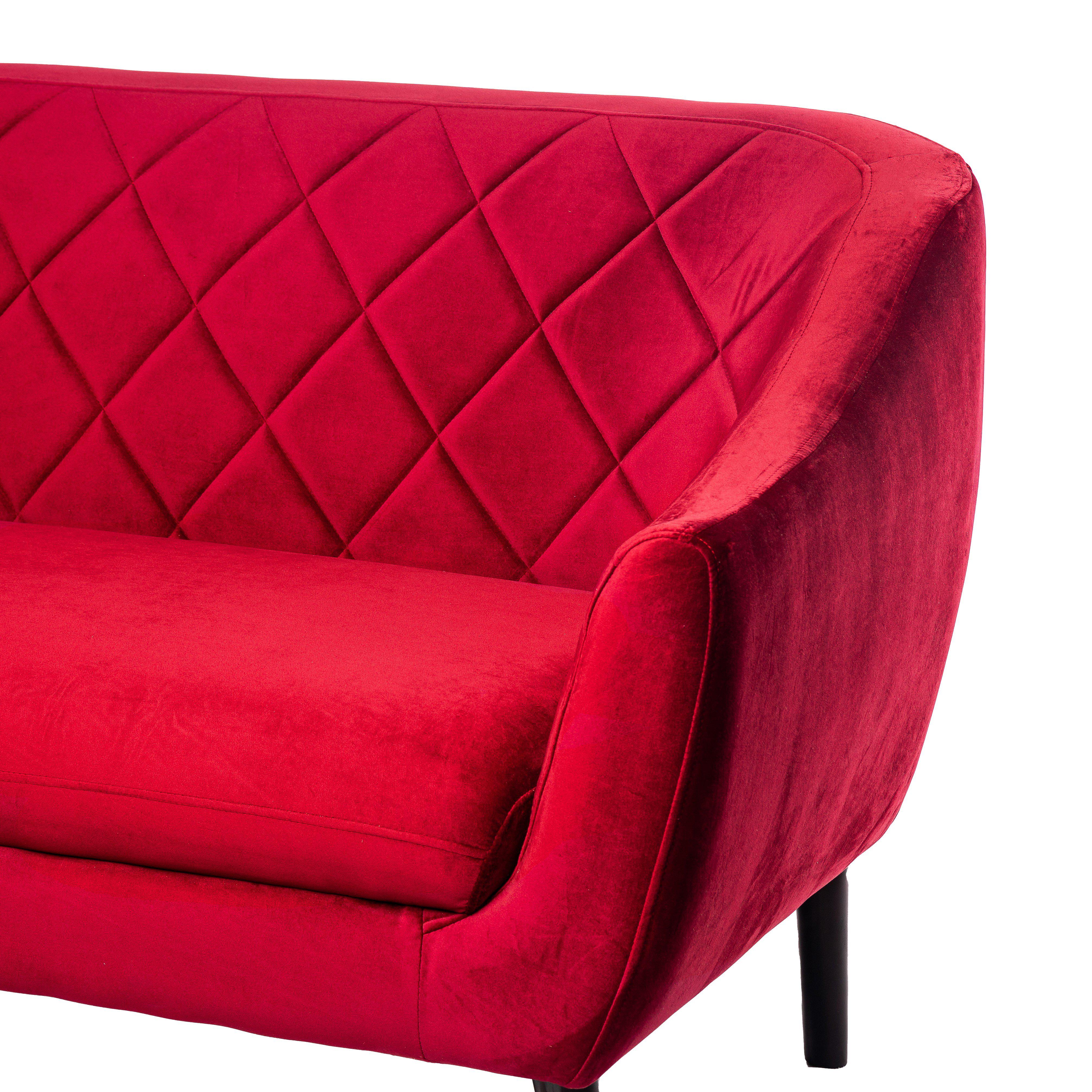 Диван Signal MOLLY 2 Welur Бордовий (MOLLY2V59BO) - фото 3 Диван Signal MOLLY 2 Welur Бордовий (MOLLY2V59BO) - фото 3