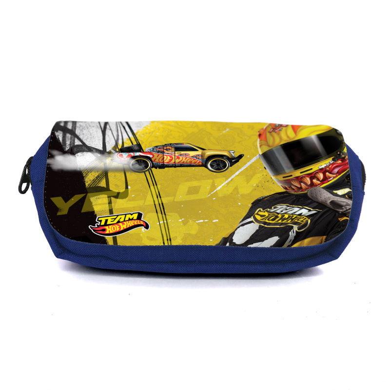 Пенал школьный Hot Wheels HW-002 Синий (1480995240)