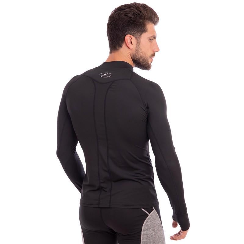 Компресійний лонгслів Jason L-809 з вирізом для великого пальця XL Чорний (L-809_Черный_XL) - фото 4 Компресійний лонгслів Jason L-809 з вирізом для великого пальця XL Чорний (L-809_Черный_XL) - фото 4