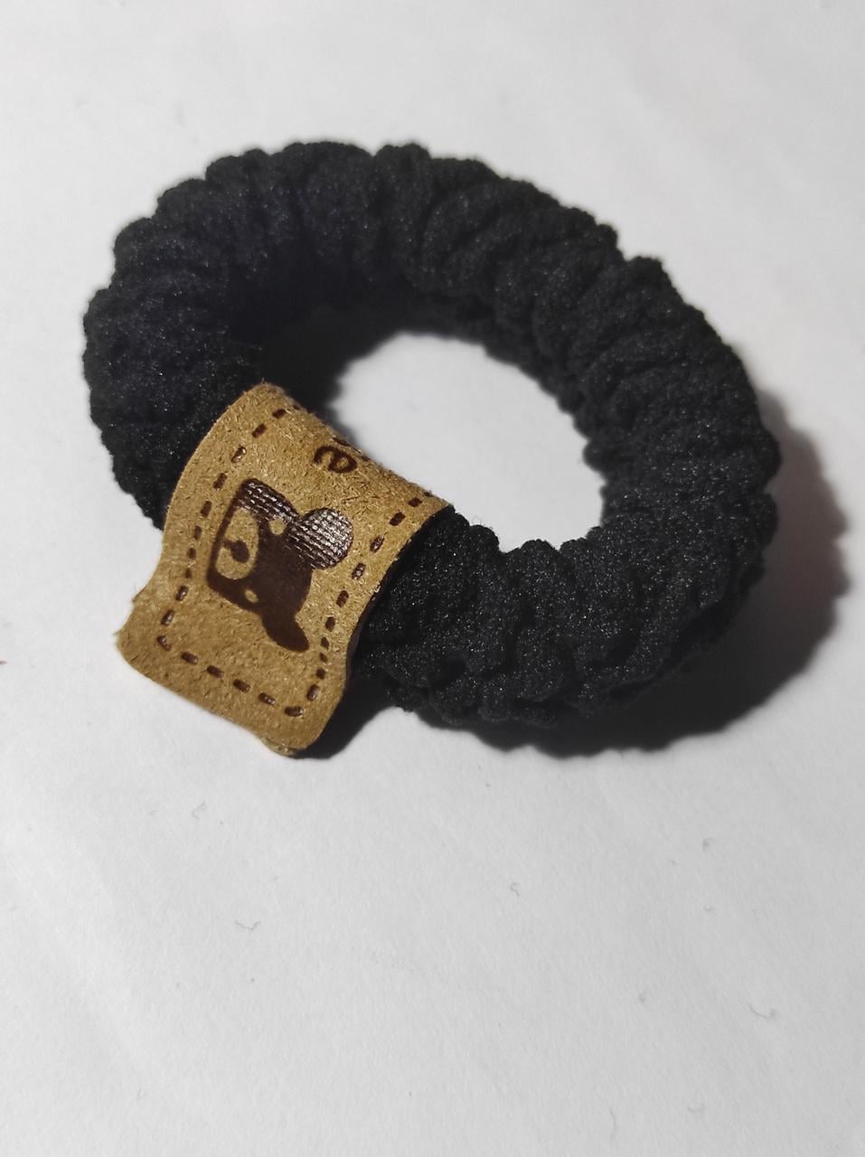 Резинка Snowflake с этикеткой мишкой Черный (56-4-1778-SF)