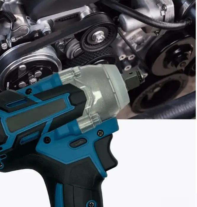 Гайковерт акумуляторний 9500 ударний з набором аксесуарів (611861) - фото 3 Гайковерт акумуляторний 9500 ударний з набором аксесуарів (611861) - фото 3