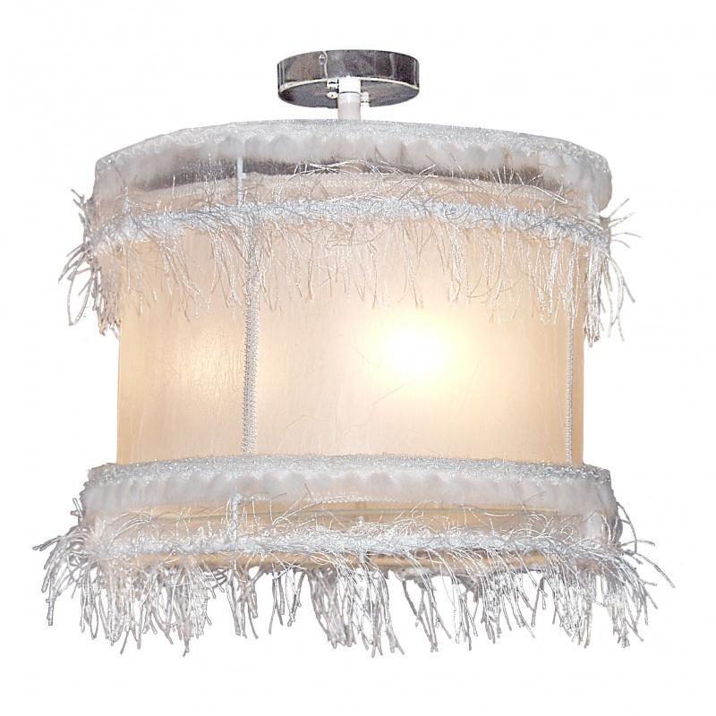 Люстра классическая Brille BR-470S/1 White с абажуром