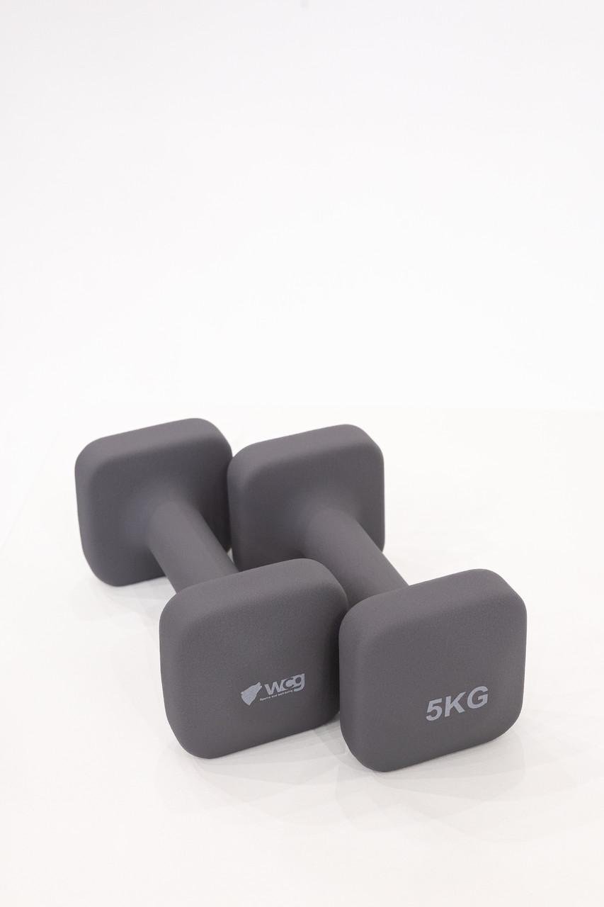 Гантели для фитнеса WCG Cube 2шт. 5 кг (W-CUBE5) - фото 1