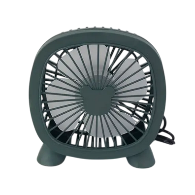 Вентилятор настольный от USB Зеленый (GDQ07)