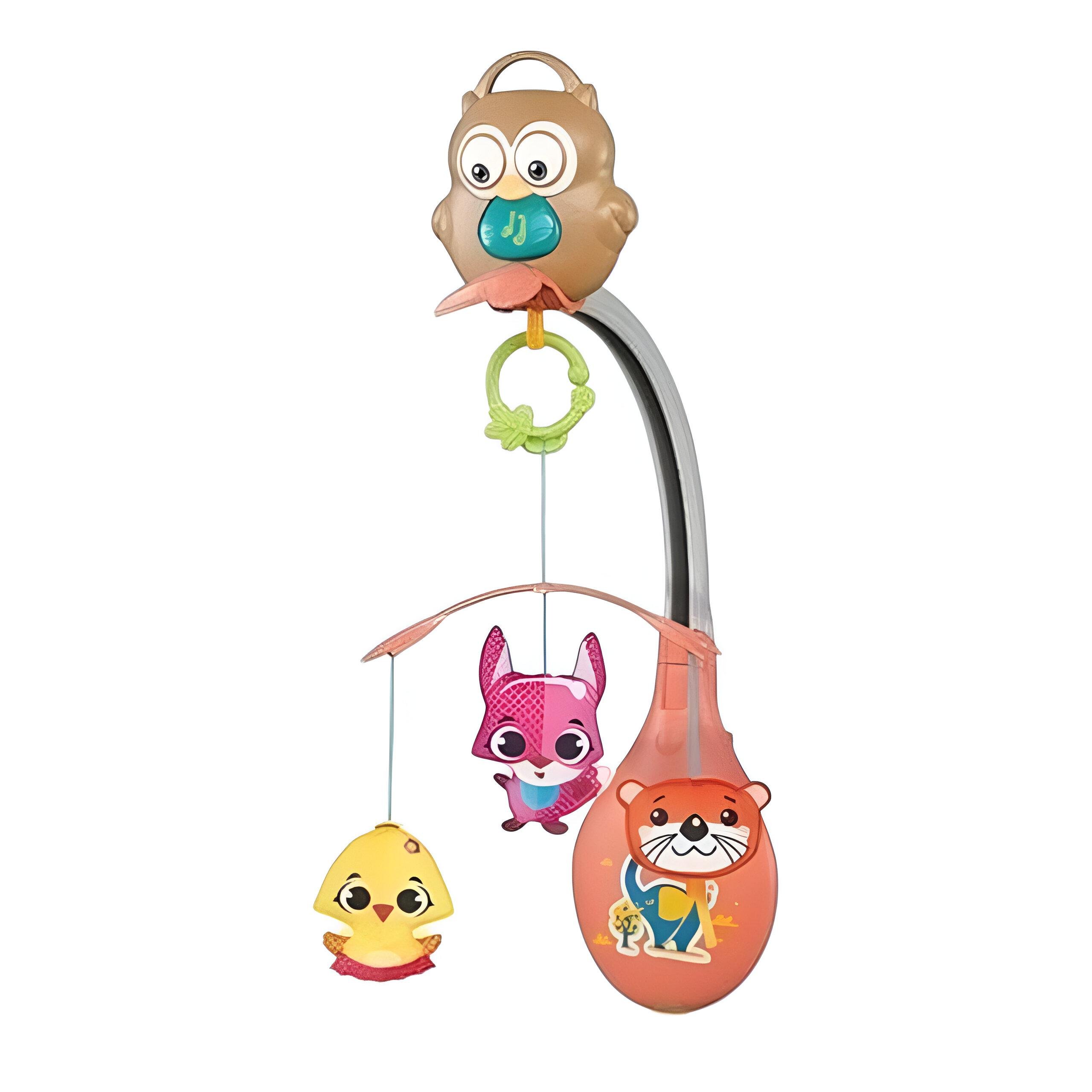 Музыкальная карусель 988-53 Розовый