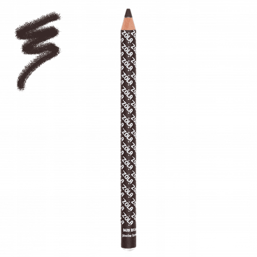 Карандаш для бровей Пудровый ZOLA Powder Brow Pencil Dark Brown (011299)
