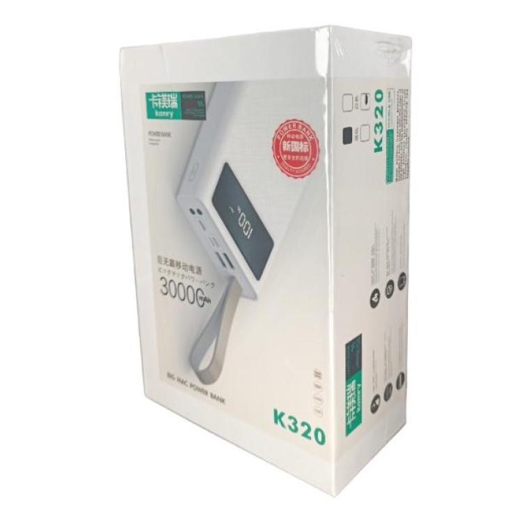 Зарядка портативна 30000 mAh K-320 Type-C USBх2 K-320 Type-C USBх2