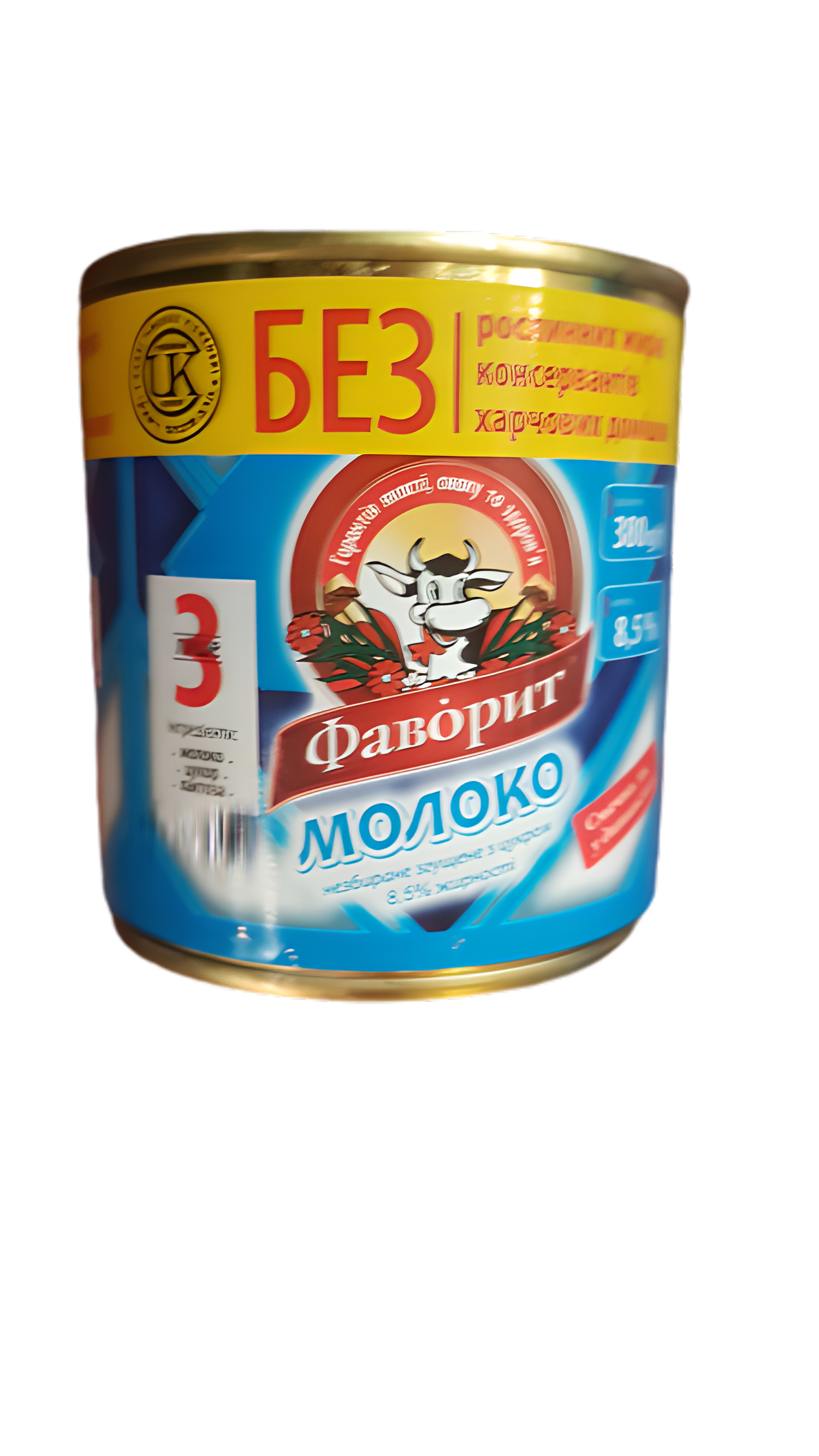 Згущене молоко Фаворит 8,5% 380 г (00000001879)