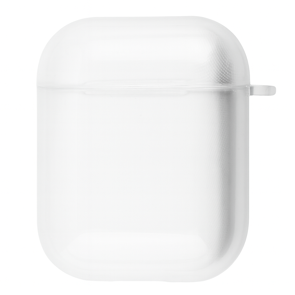 Чехол для наушников PRC Clear Case AirPods 1/2 Transparent (590284) Чехол для наушников PRC Clear Case AirPods 1/2 Transparent (590284)