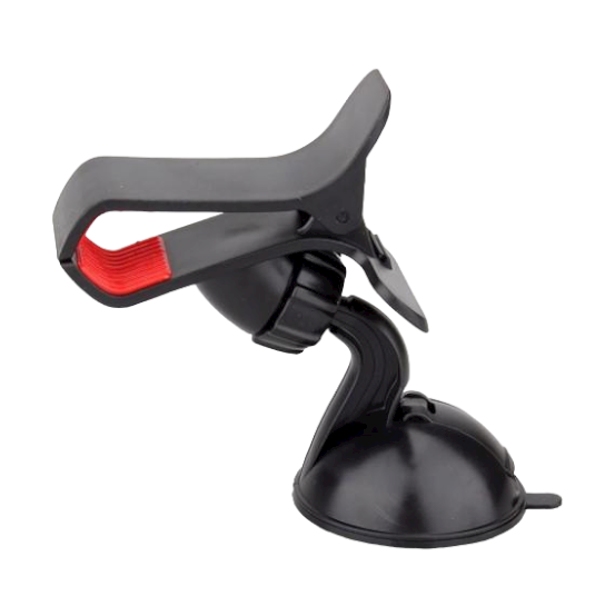 Держатель автомобильный для смартфона Car Holder на лобовое стекло с прищепкой Black (7209039) Держатель автомобильный для смартфона Car Holder на лобовое стекло с прищепкой Black (7209039)
