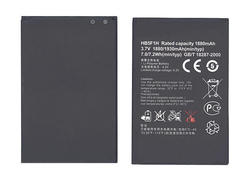 Аккумулятор для смартфона Huawei HB5F1H U8860 Honor 3,7V 1880 mAh 7,0 Wh Black