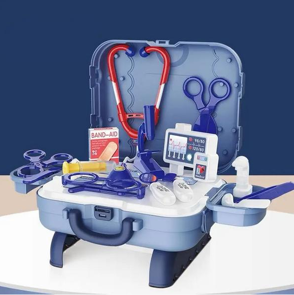 Набір дитячий ігровий Лікаря 0421-7 В з медичними інструментами у валізі