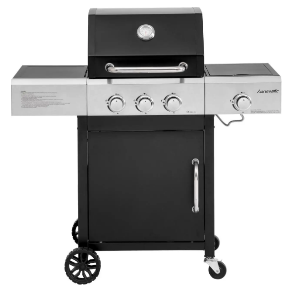 Гриль газовый-барбекю мангал Hanseatic Cleveland мощность 11,5 кВт (Hanseatic Cleveland)