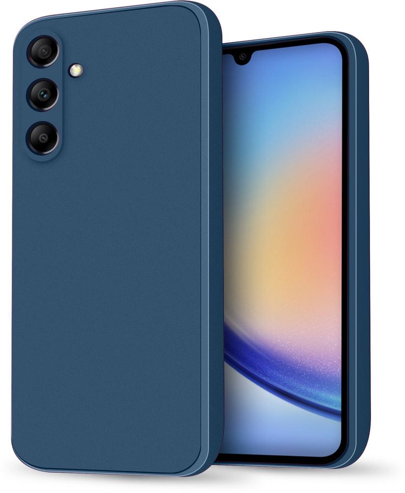 Силиконовый чехол HardCorner для Samsung Galaxy A34 A346 Blue (32867-28)