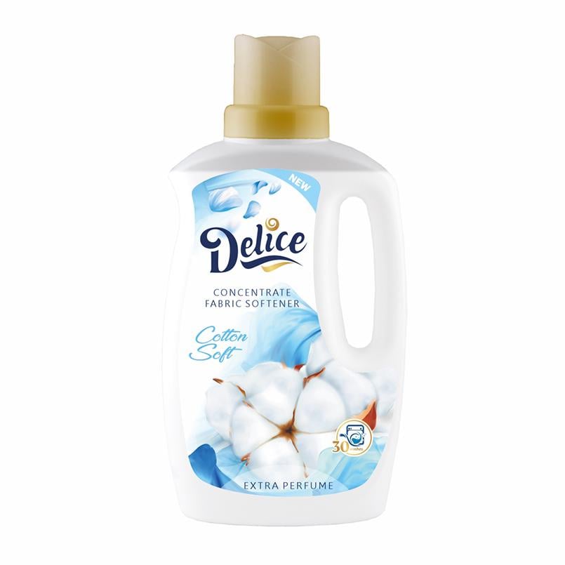 Кондиціонер для білизни Delice Cotton Soft 1 л (DL51868)