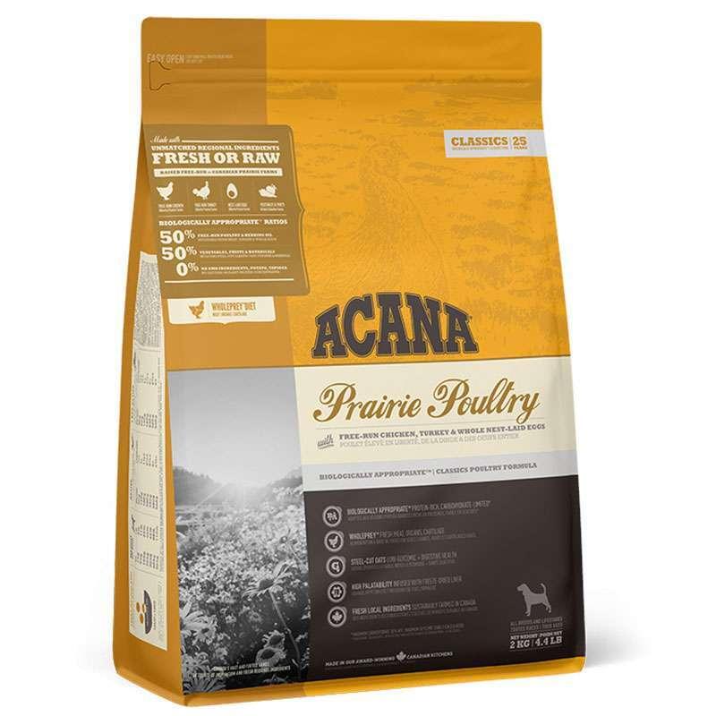 Корм сухий для собак усіх порід на всіх стадіях життя ACANA Prairie Poultry з куркою і індичкою 17 кг (a56017) - фото 6