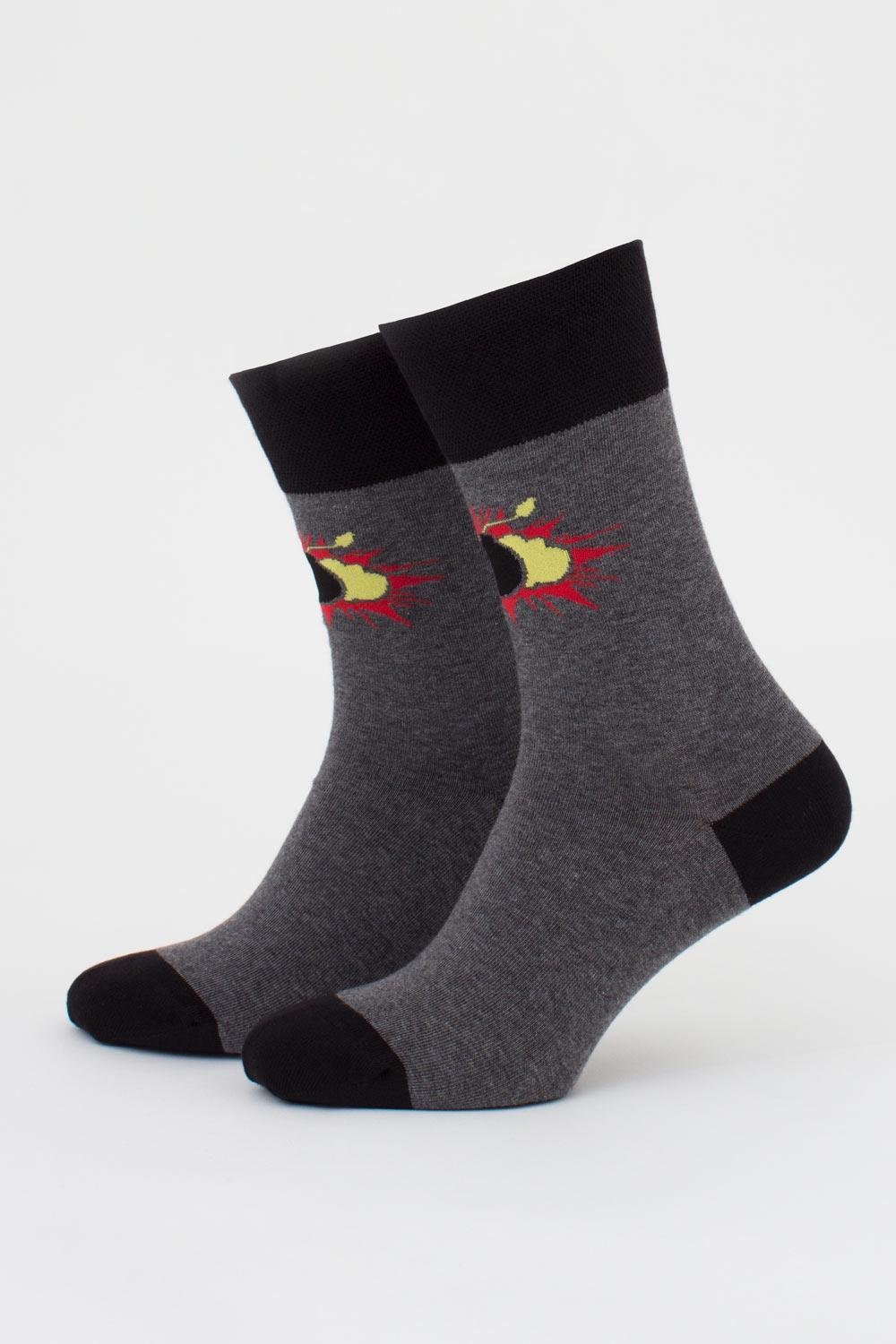 Набір чоловічих шкарпеток Giulia MS3 FASHION SET 2 пари 4 р. 43/46 Grey (27068204) - фото 2 Набір чоловічих шкарпеток Giulia MS3 FASHION SET 2 пари 4 р. 43/46 Grey (27068204) - фото 2