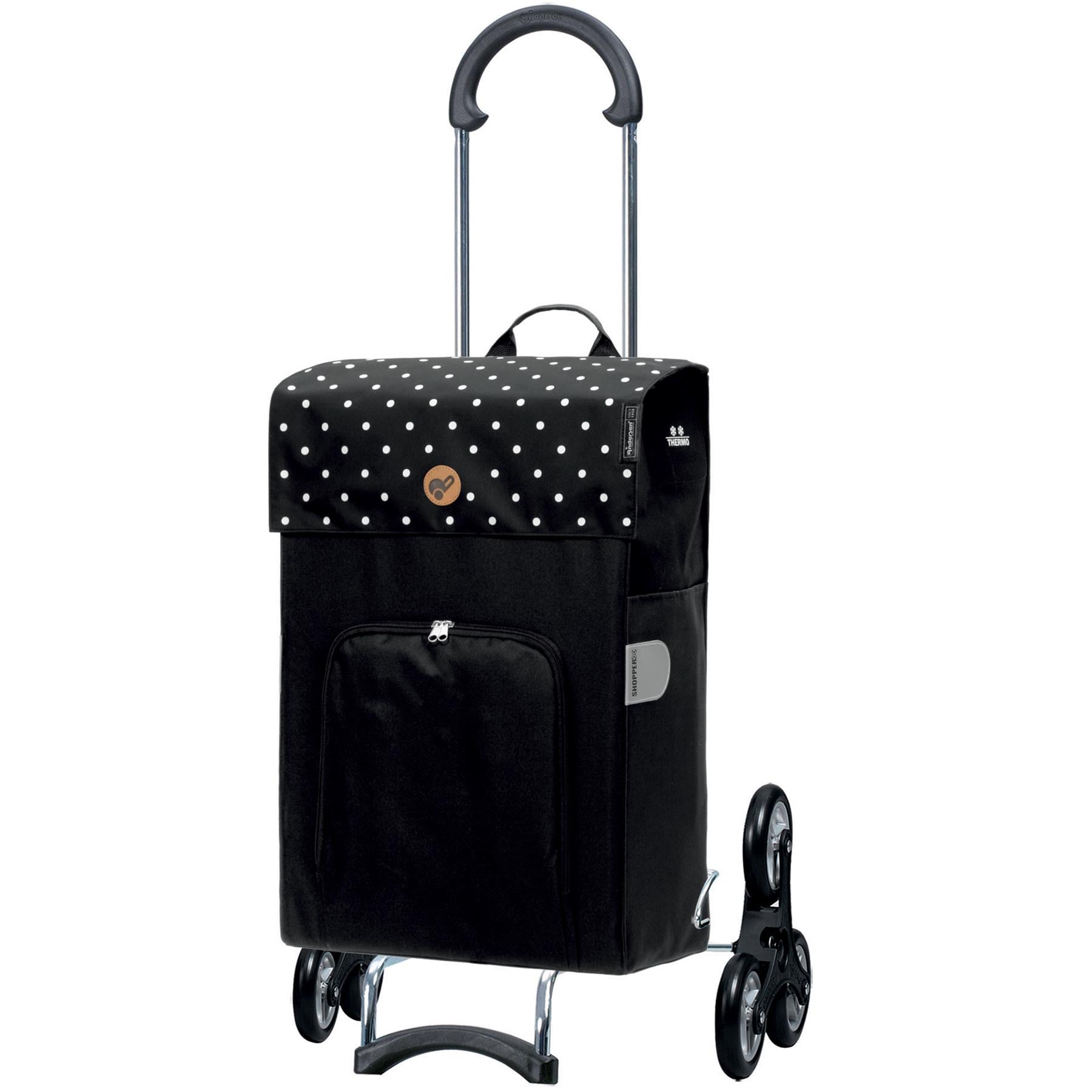 Сумка-тележка Andersen Treppensteiger Scala Shopper Malit Black (119-044-80) Сумка-тележка Andersen Treppensteiger Scala Shopper Malit Black (119-044-80)