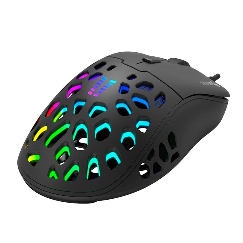 Компьютерная мышка игровая Marvo Wired Programmable Gaming Mouse G946 с RGB-подсветкой Черный (22562488) - фото 2