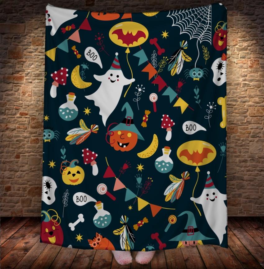 Плед с 3D принтом Halloween 150х200 см (epi_1733)
