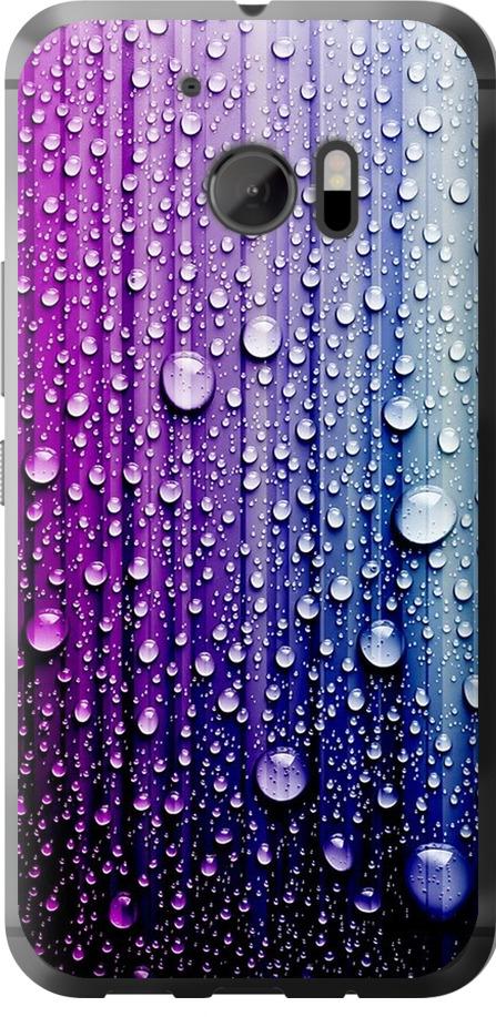 Чехол на HTC 10 Капли воды (3351u-464-42517)