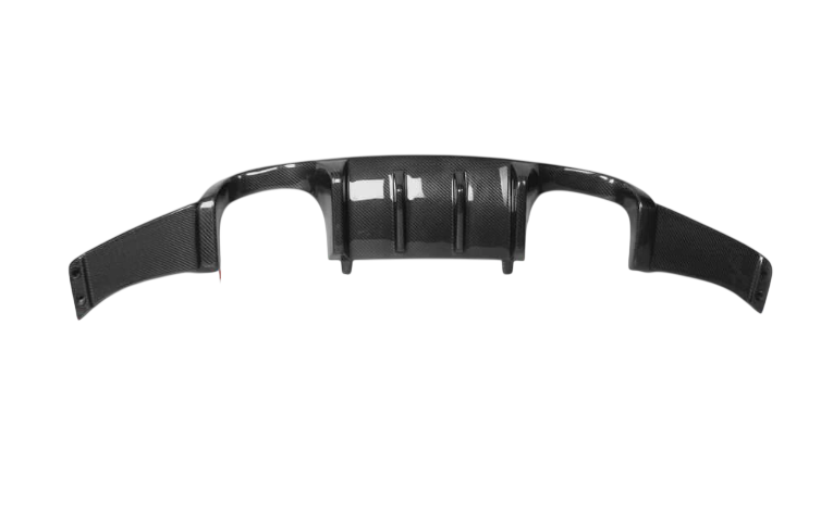 Диффузор заднего бампера DDCarbon V1 для E92/E93 M3 для BMW 3 серия E-90/91/92/93 2005-2011 гг. натуральный карбон (136915)