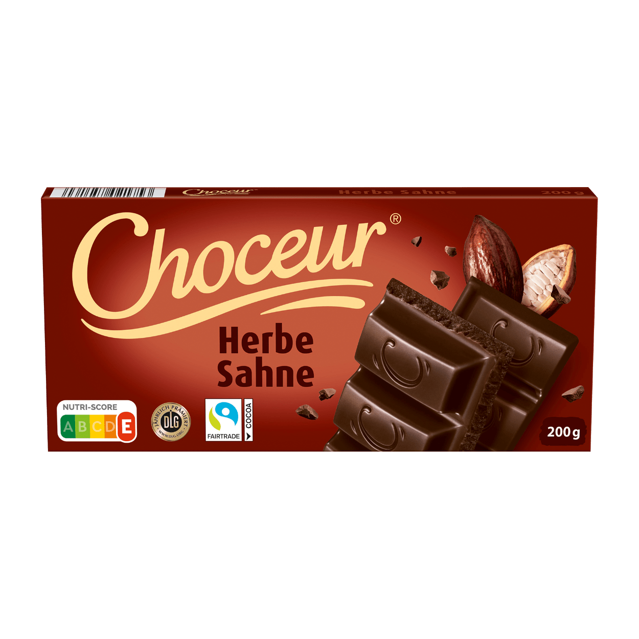 Шоколад чорний Choceur Herbe Sahne 200 г (22449450)