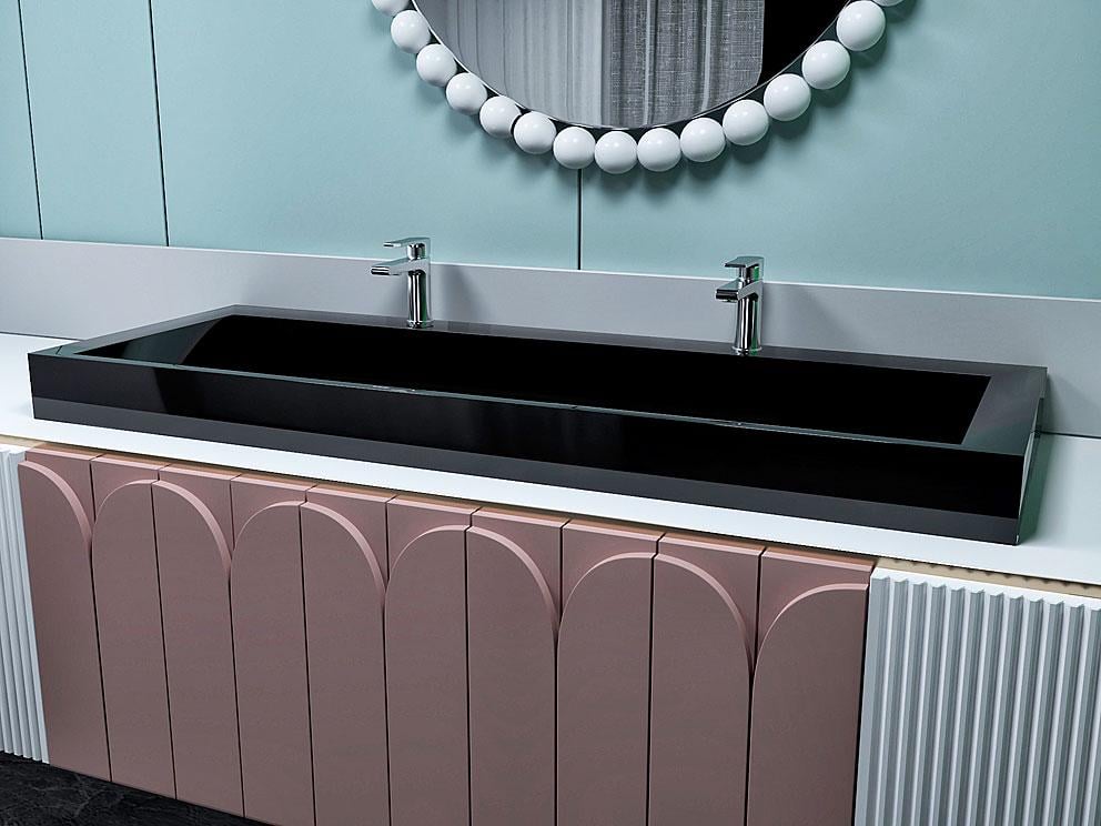 Умывальник накладной Status Boho 150 Black (638) - фото 5