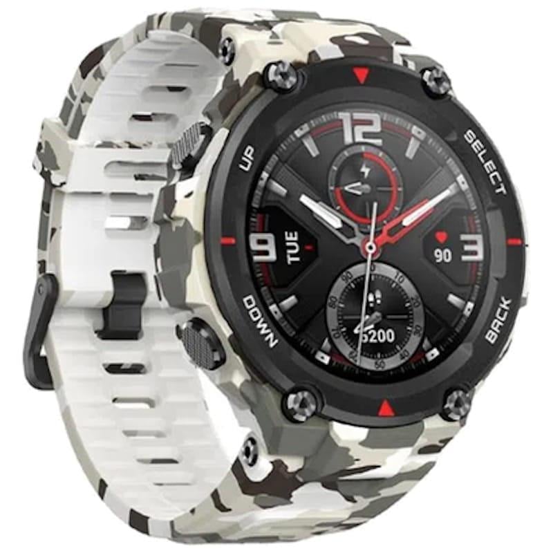 Смарт-годинник Amazfit T-Rex захищений водонепроникний Camo Green (2316370497)